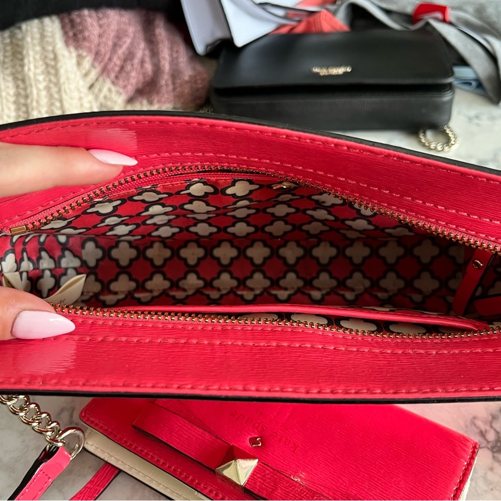 Pink Kate Spade Purse and Wallet Crossbody - Picture 7 of 14